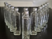 Butelki na nalewkę, soki itp. 24 SZTUK Pojemność 0,35 L Kwadratowe