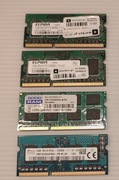 Pamięć RAM SODIMM 2 x 2GB + 2 x 1GB DDR3 (różne)