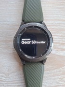 Stan: Używany  SMARTWATCH SAMSUNG GEAR S3 FRONTIER SM-R760. SUPER STAN!!!