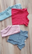 Zestaw bluzeczek i spodni H&M 74