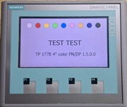 Panel HMI SIEMENS TP177B 4" color PN/DP