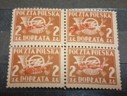 Polska Fi D-101** nadruk groszy 1945r.