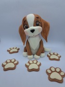 Piesek z masy cukrowej