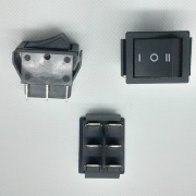 Przełącznik kołyskowy 3-pozycyjny 6 pinowy 250V 16 A ON-OFF-ON
