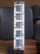 SIMON 10 RAMKA PIECIOKROTNA BIAŁA CR5/11