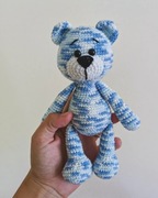 Miś amigurumi pluszak maskotka handmade ręcznie robiony prezent 