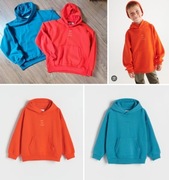 Bluzy Reserved 152 kangurki pomarańczowa turkusowa