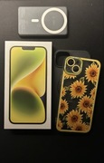 iPhone 14 Plus 128 GB Yellow + etui + powerbank magsafe