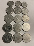 zestaw monet  Polska 5zł,2zł,1zł aluminium