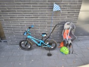 Rower Unibike Viking +3KÓŁKA +KASK +FOTELIK +RĄCZKA do nauki