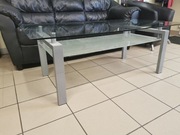 Ława, stolik kawowy szklany. 