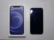 iPhone 12 64GB Czarny | Stan IDEALNY | Gratisy: Szkło + 10x case
