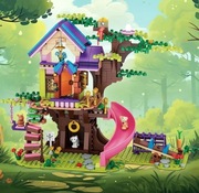 Klocki domek na drzewie + pudełko