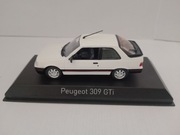 Rzadki model Peugeot norev 309 GTI w skali 1/43