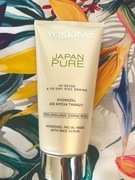 Yoskine Japan Pure Żel do mycia twarzy, peelingujące ziarna ryżu