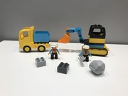 Lego Duplo 10931 - Ciężarówka i koparka gąsienicowa