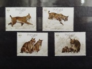 Znaczki Portugalia 1988 fauna koty 