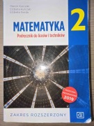 Matematyka 2 podręcznik do liceów i techników z. rozszerzony