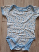 Bawełniane body dla chłopca 62 krótki rękaw