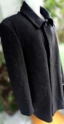 Elegancki płaszcz męski M wełna kaszmir angora
