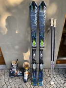 Narty Fischer AMC 70 146 cm +wiązanie Fischer +Buty SALOMON IRONY 7 CF