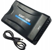 ADAPTER KONWERTER SCART NA HDMI z usb