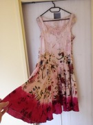 Sukienka romantyczna z jedwabiem 