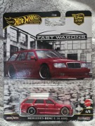 Nowy hot wheels premium Mercedes-Benz E 36 W124 AMG Fast Wagons