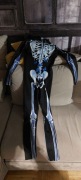 Damski kombinezon szkielet z nadrukiem 3D Kostium Halloween