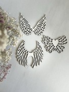 Skrzydełka 3 sztuki ażurowe 