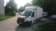 Renault Master kontener + winda 165 KM drzwi boczne