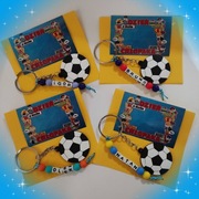 Breloczki dla Chłopców, Dzień chłopaka, Piłka , prezent dla dziecka! 