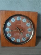 Radziecki zegar Jantar zachowany w bardzo ładnym stanie, sprawny