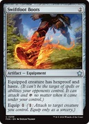 MTG: Swiftfoot Boots (FDN)(EN)(NM) 258