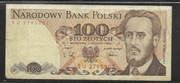 Polska  PRL100 zł   Seria  SU