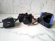 Aparat Zenit 12 XP + lampa błyskowa Elgawa + Helios