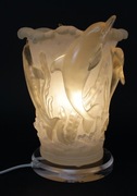 Designerska lampa delfiny Art Deco 