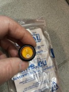 Włącznik żółty podświetlany SCI rocker