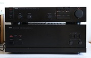 Yamaha końcówka mocy + przedwzmacniacz Yamaha M-40 + C-40 Power+Pre 