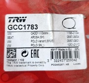 TRW linka sprzęgła GCC1783