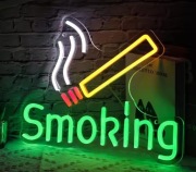 NEON LED SMOKING szyld papieros palenie palić bar klub pub hotel biuro 