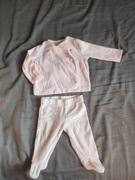 Zestaw kaftanik i półśpiochy, ciepłe frote 68