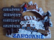 Magnes na lodówkę ZAKOPANE