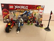 Lego ninjago zestaw 70667 motocykl kaia i skuter Zane’a plus gratis