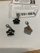 Zawieszka łapka do obroży dla kota, psa.