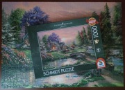 Puzzle Schmidt, Thomas Kinkade, Sweetheart Retreat, 1000, kompletne