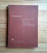 Tablicę matematyczne fizyczne chemiczne i astronomiczne