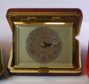 zegarek budzik turystyczny Europa quartz hotelowy kominkowy