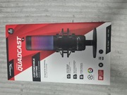 Mikrofon Hyperx QUADCAST S (USB) RGB + Ramie MAD DOG  MA100K 3-poziomy