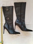 Kozaki skórzane Buffalo prosto z Londynu